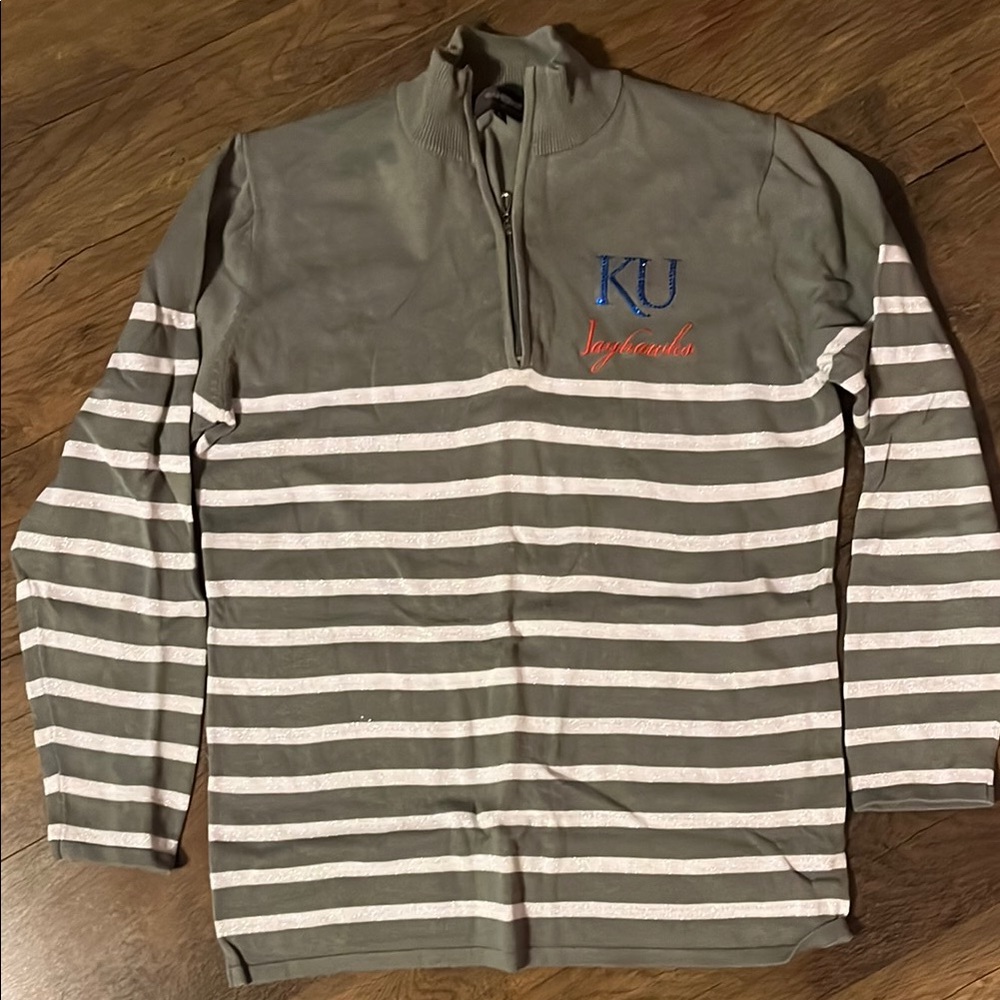 Gameday Fashions Gray Quarter-Zip Pullover